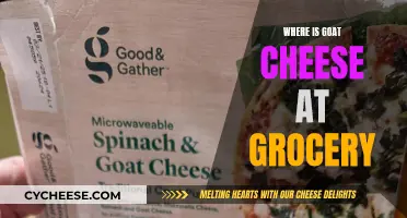 Goat Cheese: Aisle Location and Grocery Shopping Guide