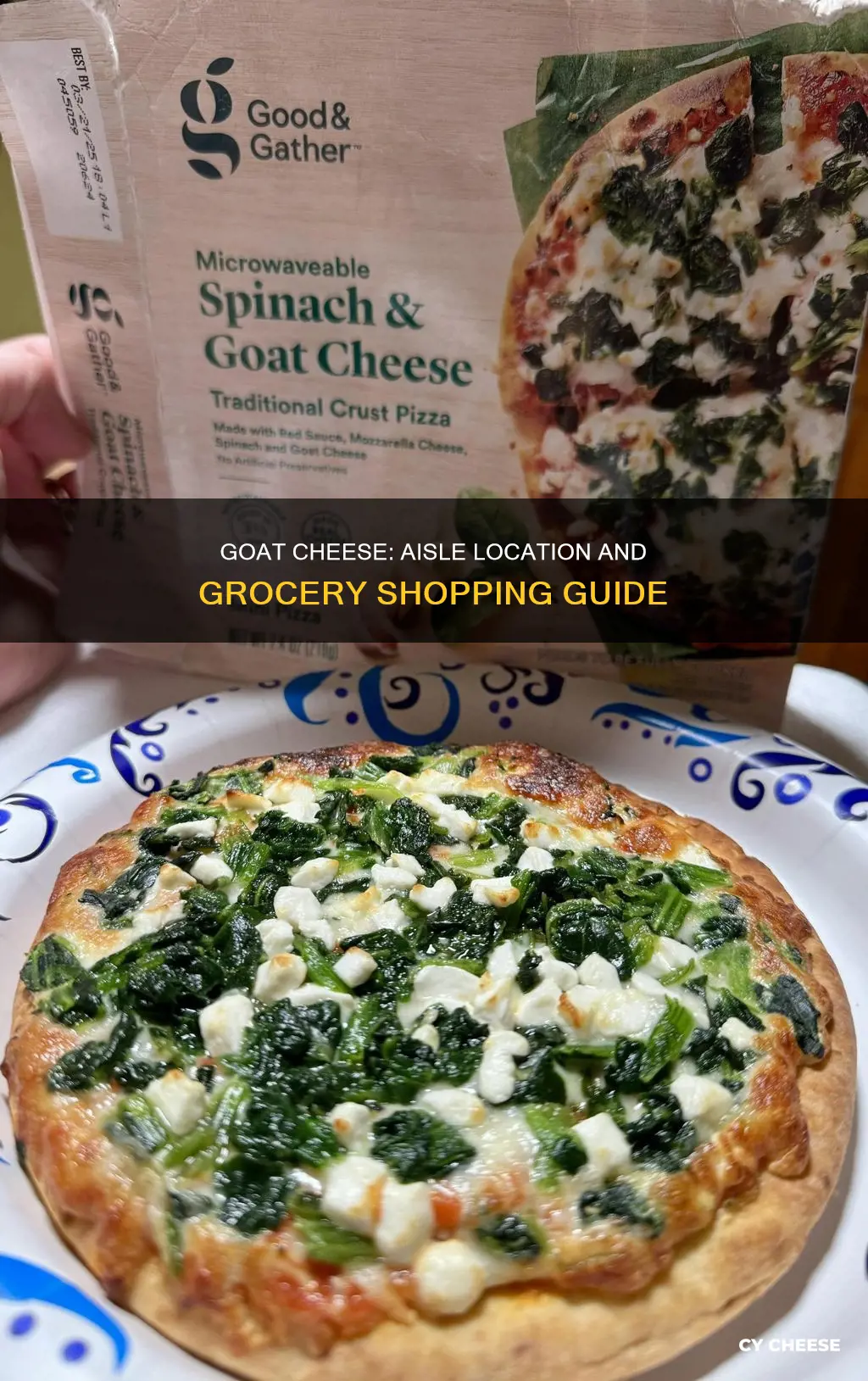 where is goat cheese at grocery