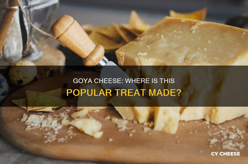 where is goya cheese made