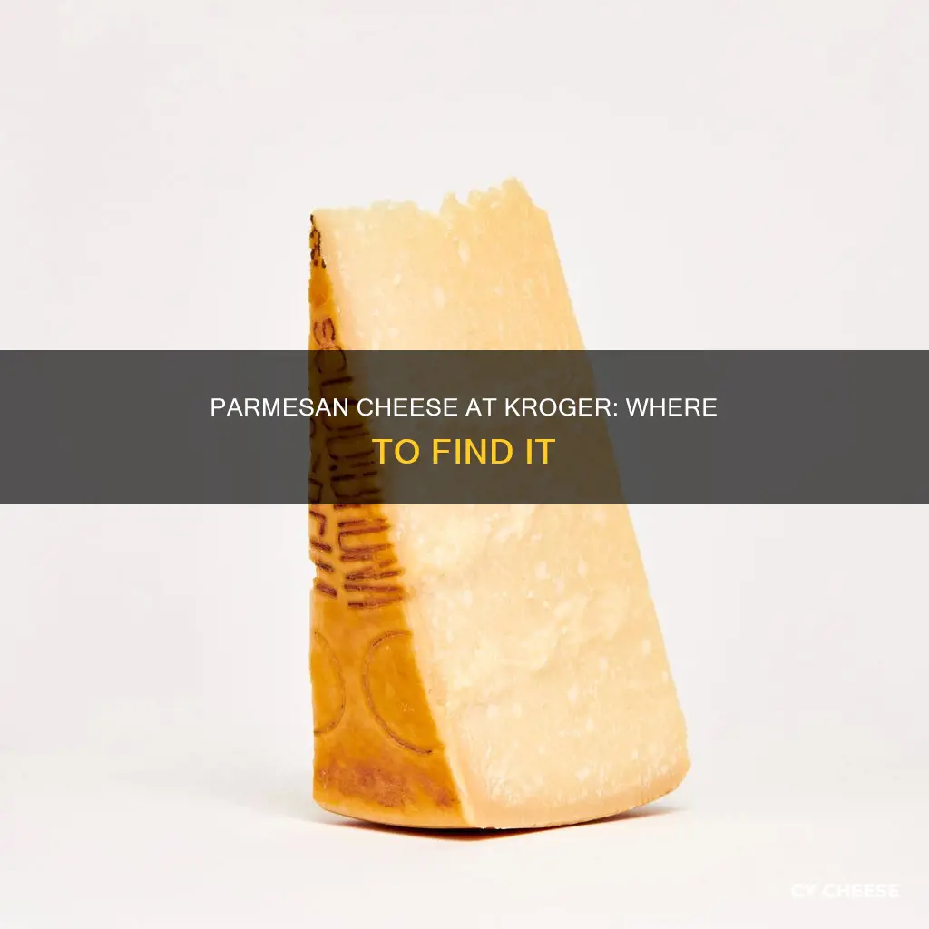 where is grated parmesan cheese in kroger