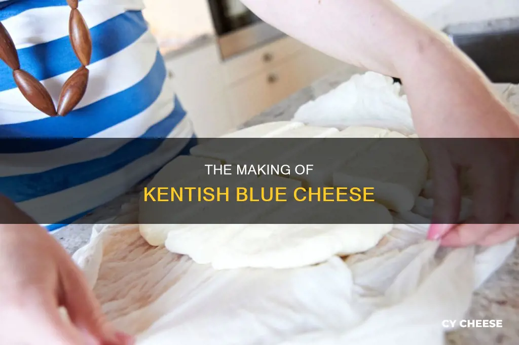 where is kentish blue cheese made