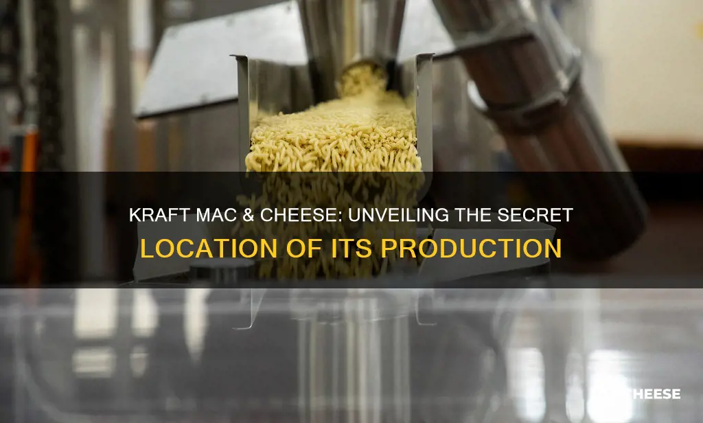 where is kraft macaroni and cheese made