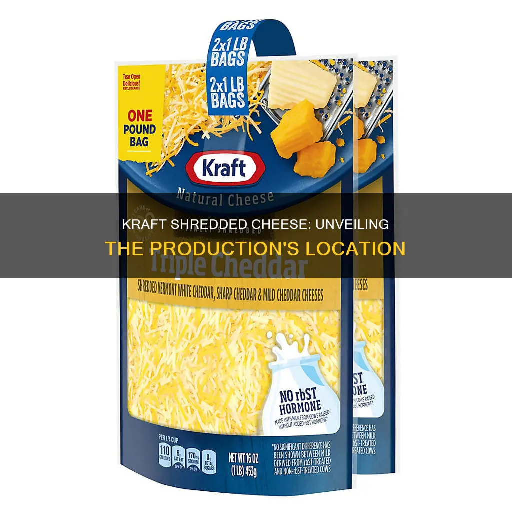 where is kraft shredded cheese made