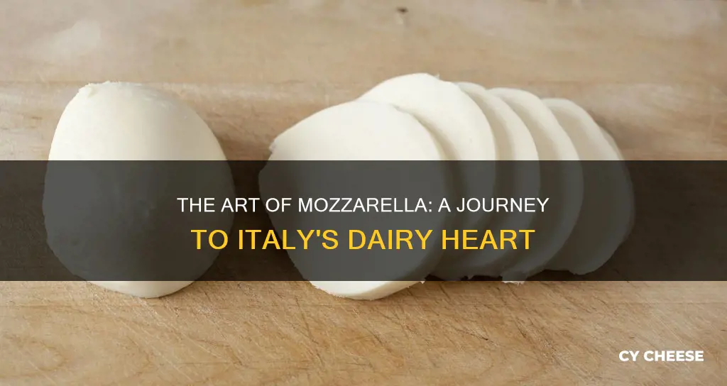 where is mozarella cheese typically made