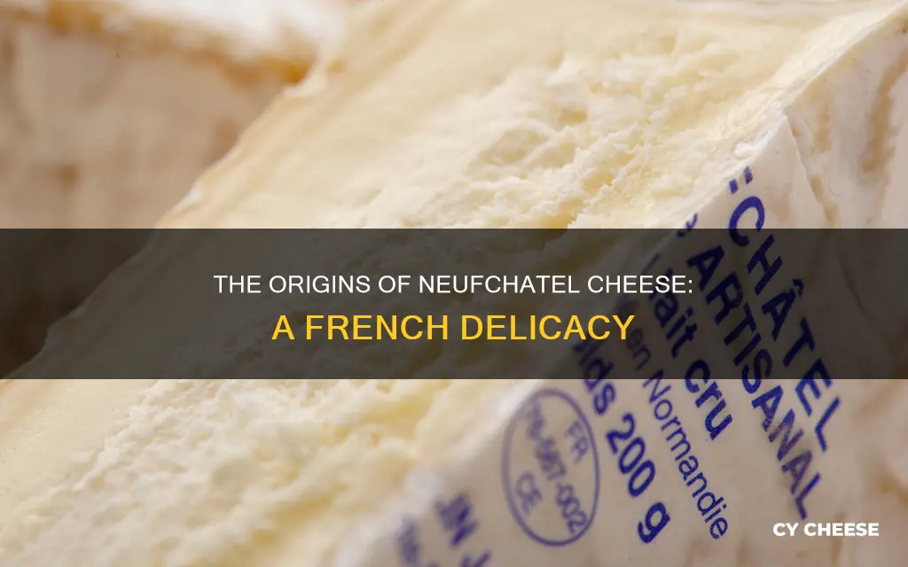 where is neufchatel cheese made