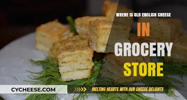 Finding Old English Cheese: A Grocery Store Aisle Guide