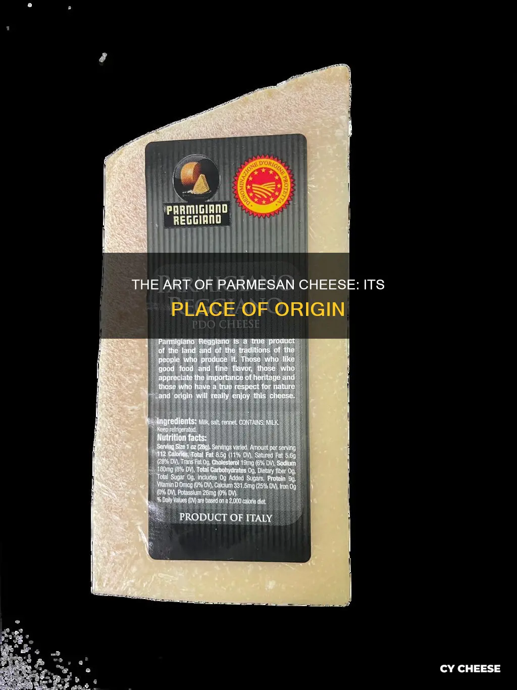 where is parmesan cheese made