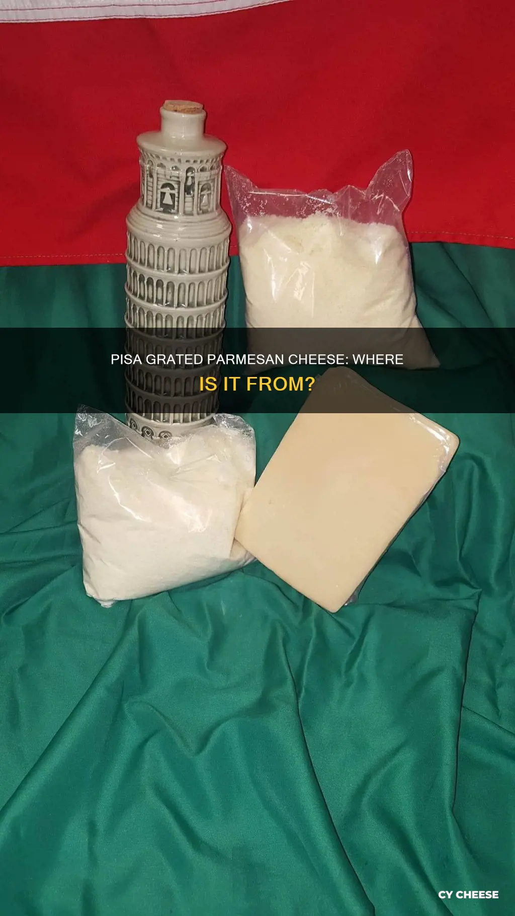 where is pisa brand grated parmesian cheese made