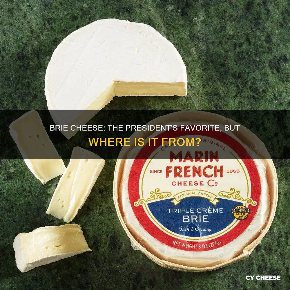 where is president brie cheese made