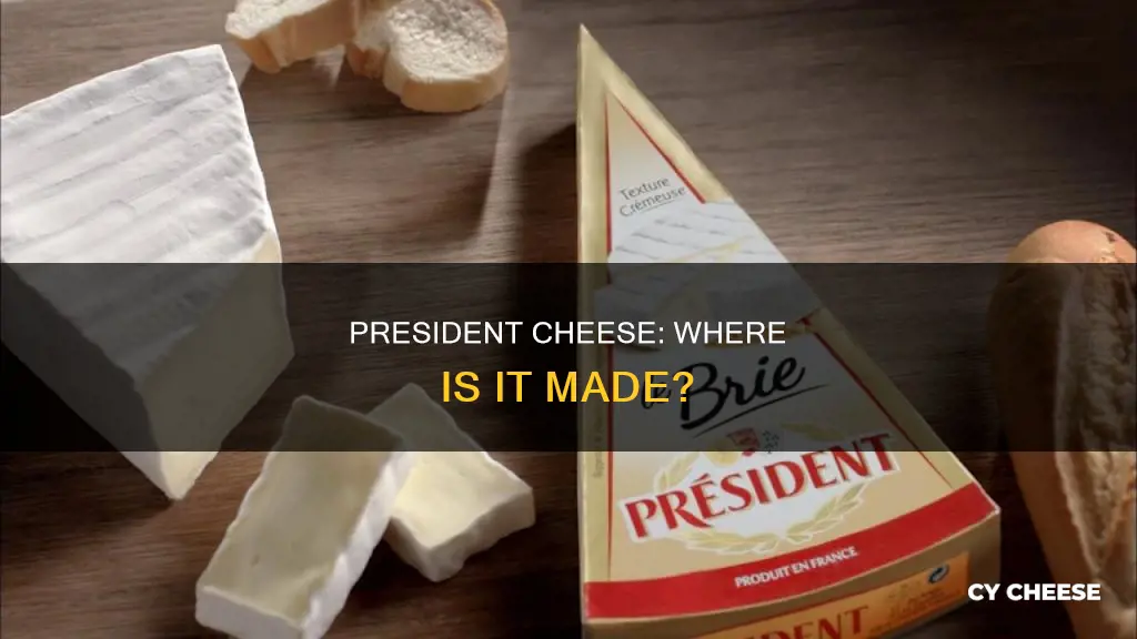 where is president cheese made