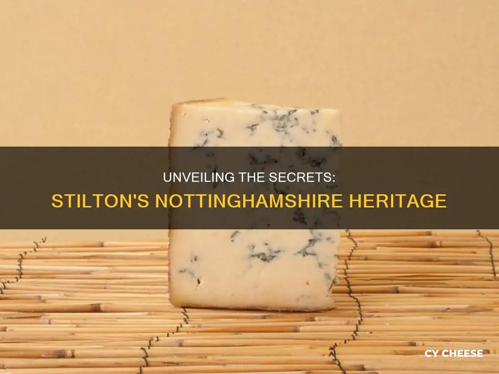 where is stilton cheese made in nottinghamshire