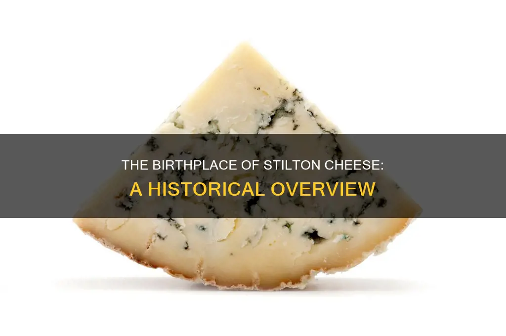 where is stilton cheese made