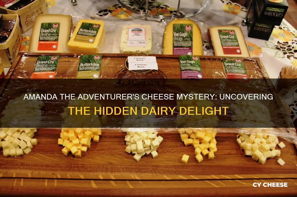 where is the cheese in amanda the adventurer