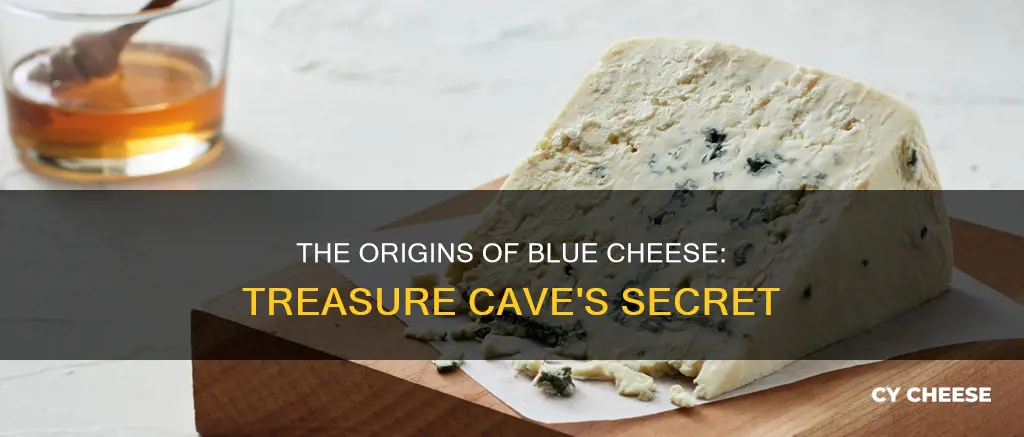 where is treasure cave blue cheese made