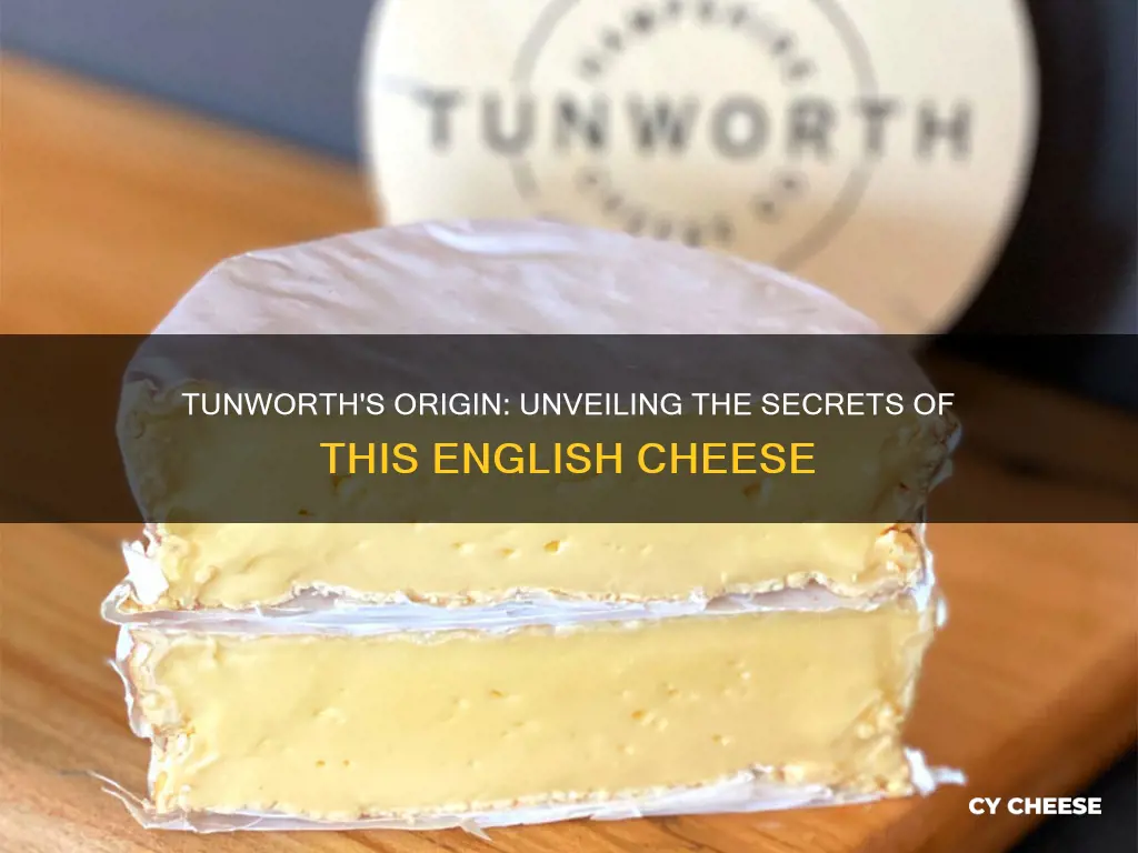 where is tunworth cheese made