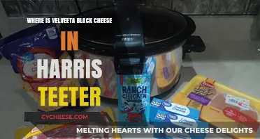 Finding Velveeta Block Cheese at Harris Teeter: A Quick Guide