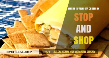 Finding Velveeta Cheese at Stop and Shop: A Quick Guide