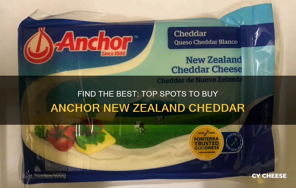 where to buy anchor new zealand cheddar cheese