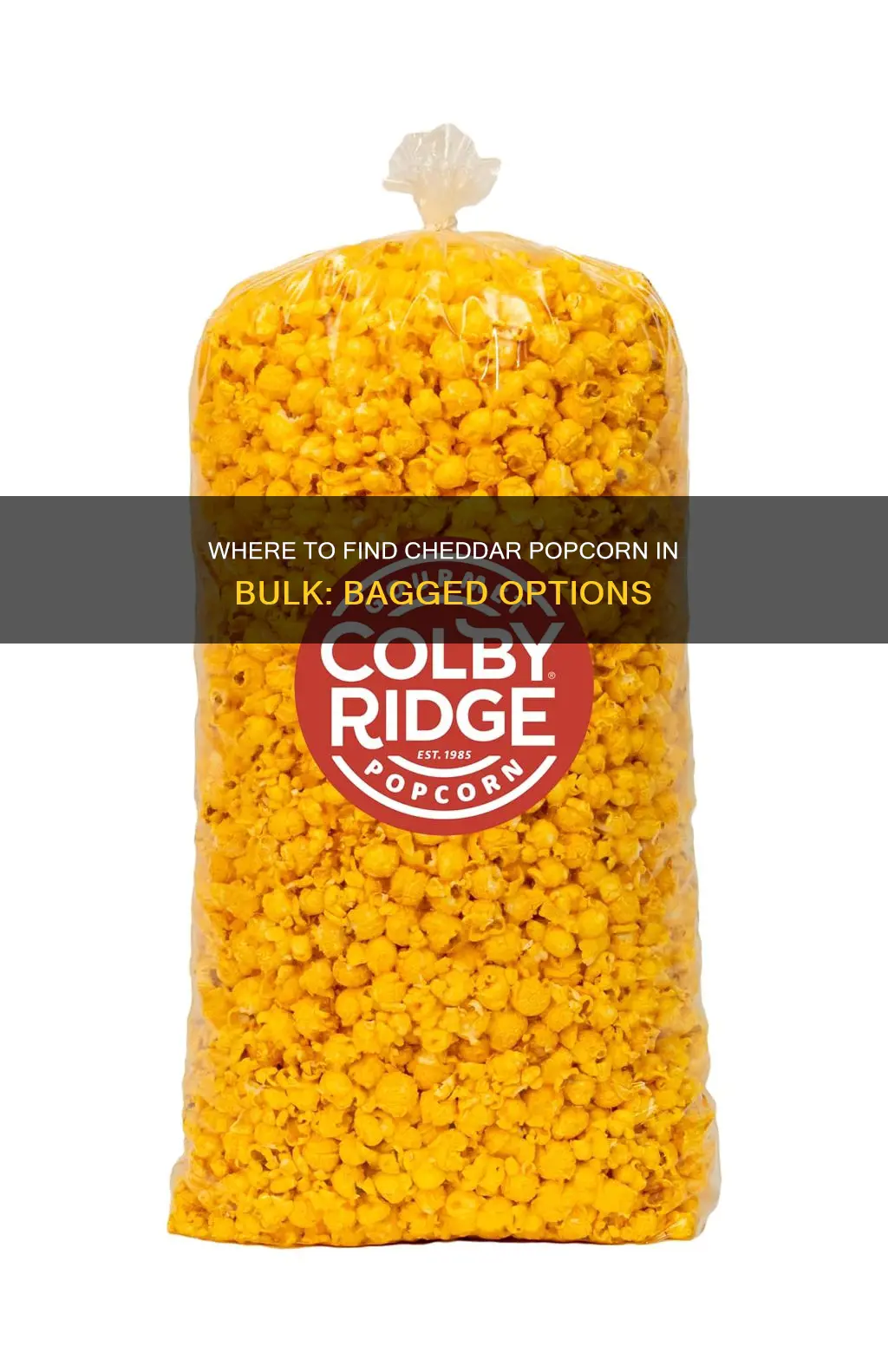 where to buy bulk cheddar cheese popcorn in bags