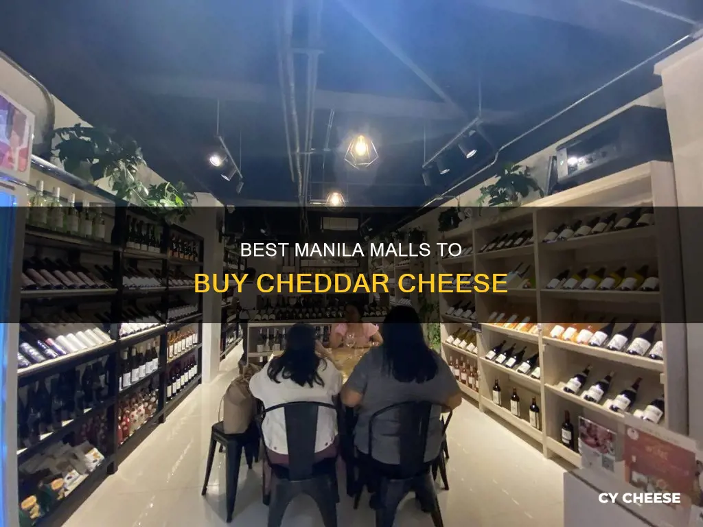 where to buy cheddar cheese in the malls manila