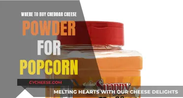 Cheddar Cheese Powder: Popcorn Flavor Boosters: Where to Find Them