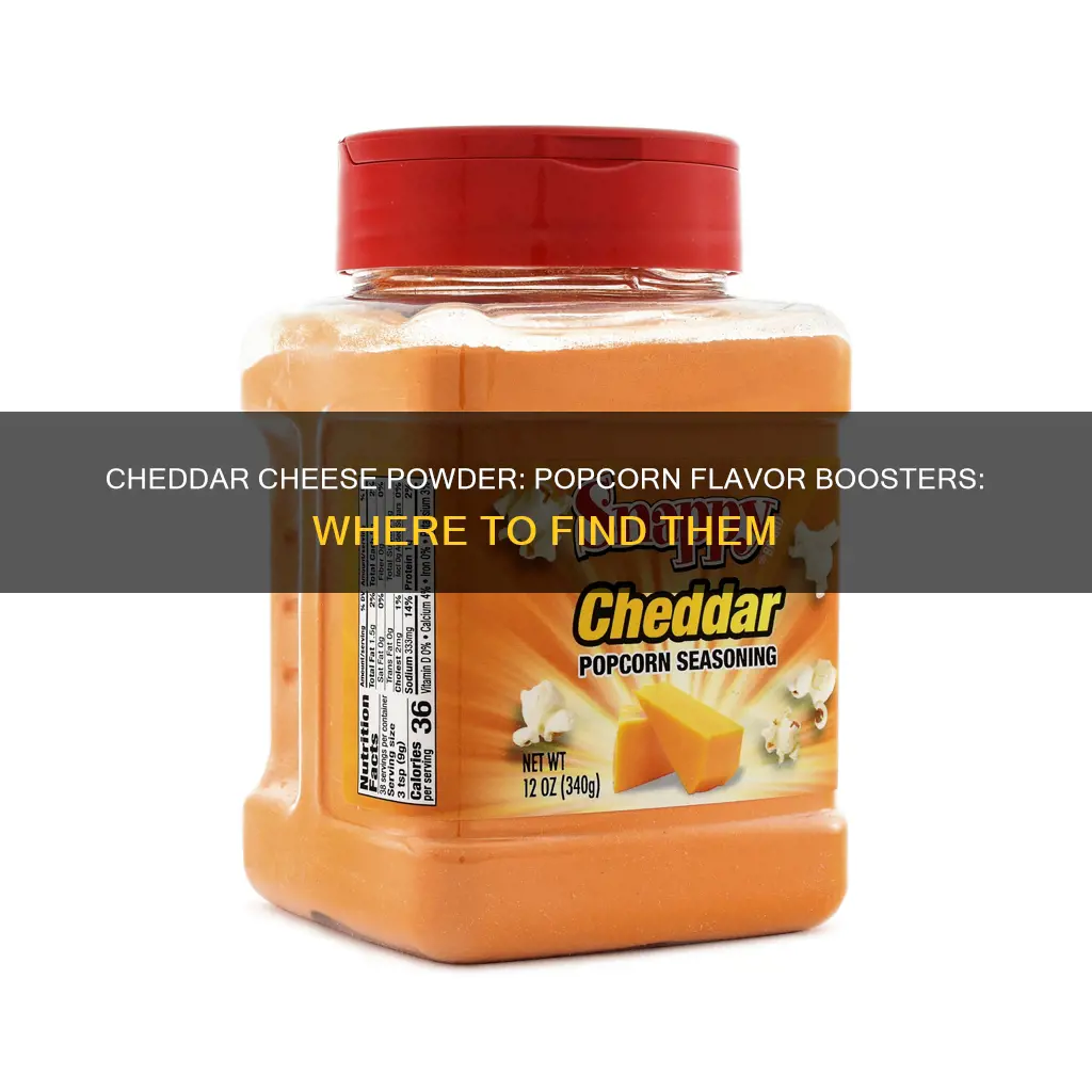 where to buy cheddar cheese powder for popcorn