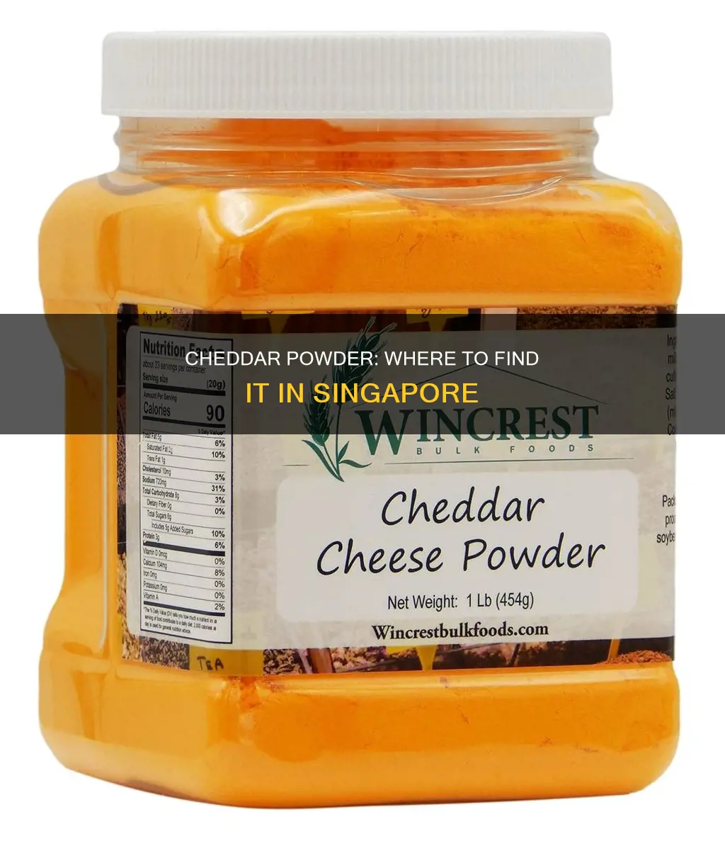 where to buy cheddar cheese powder in singapore