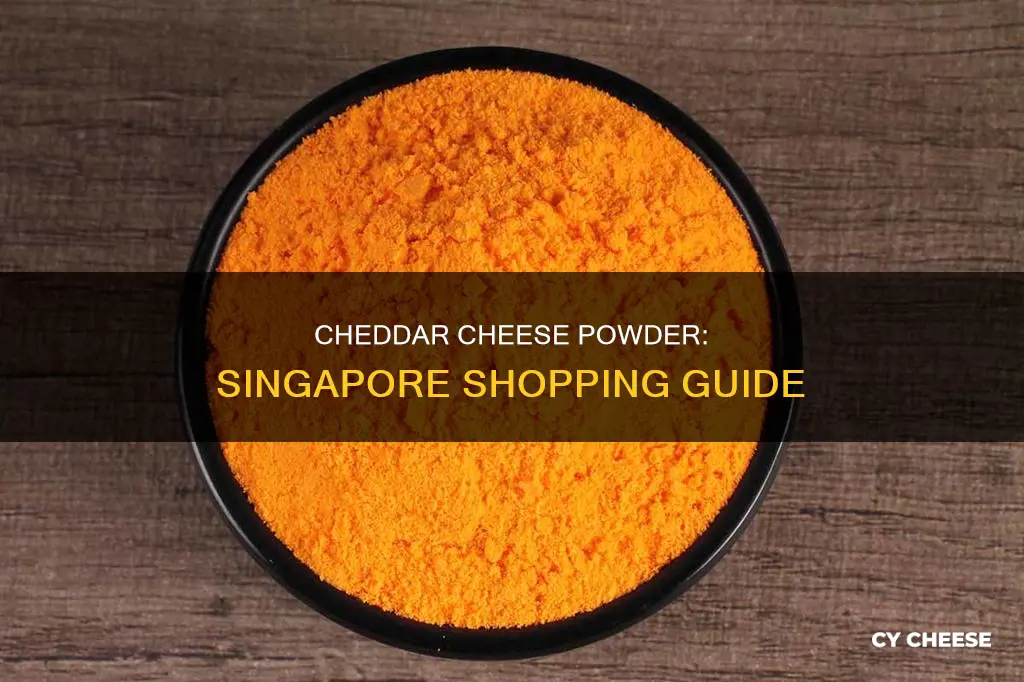where to buy cheddar cheese powder in singapore