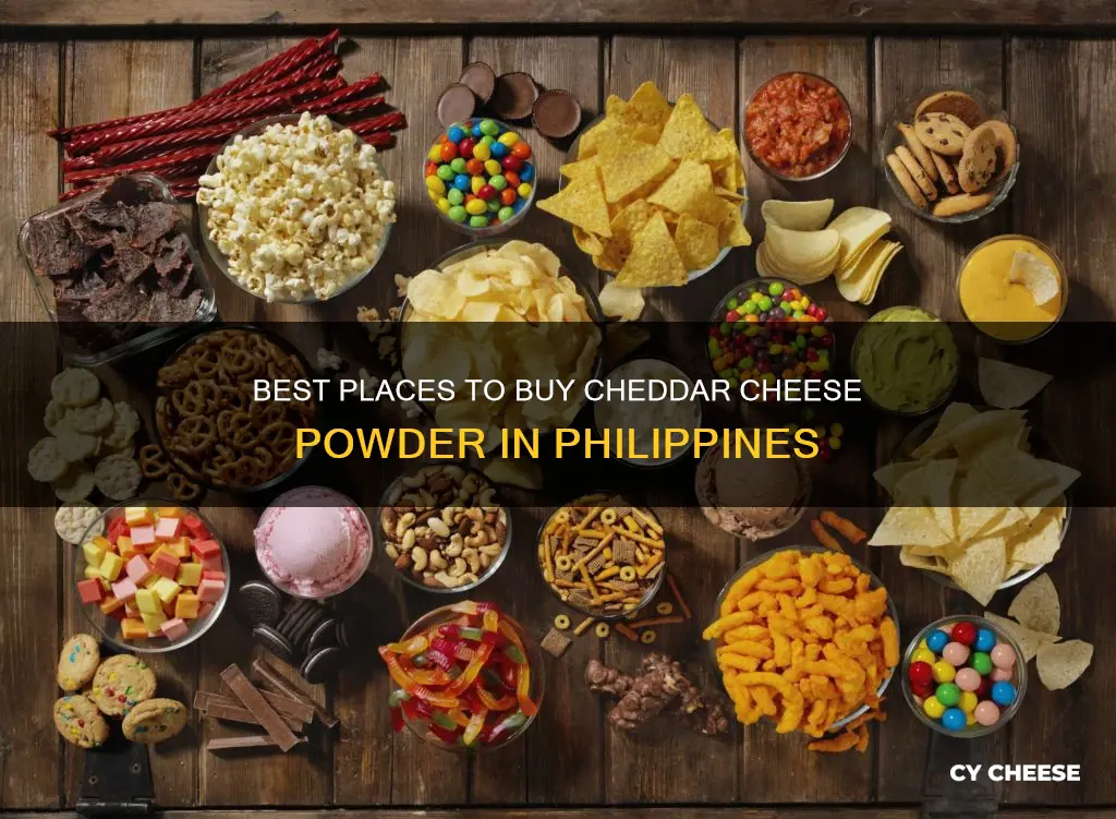 where to buy cheddar cheese powder in the philippines