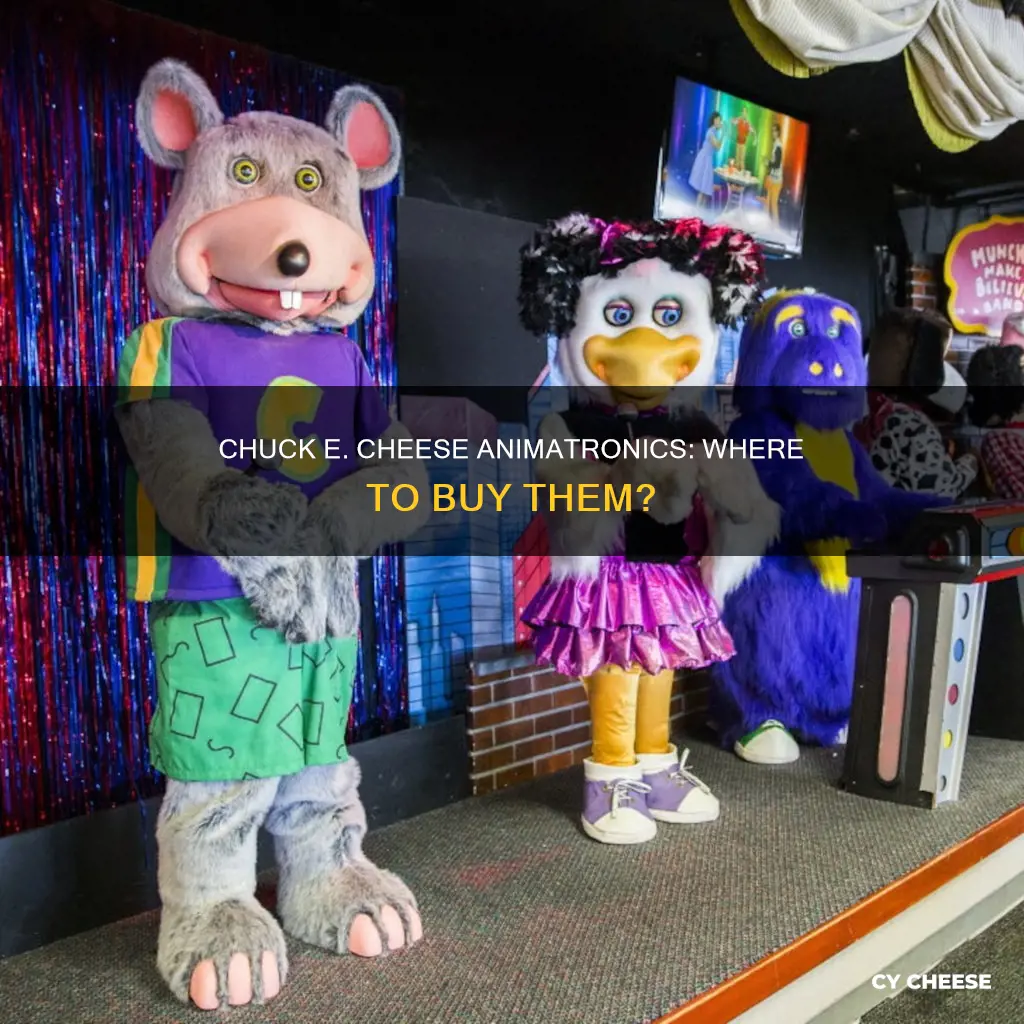 where to buy chuck e cheese animatronics