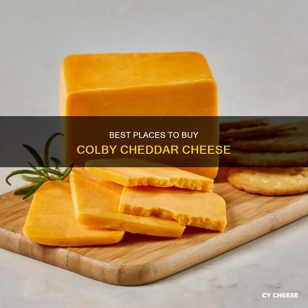 where to buy colby cheddar cheese