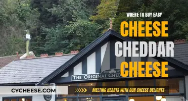 Where to Find Cheddar Cheese: A Guide to Easy Cheeses