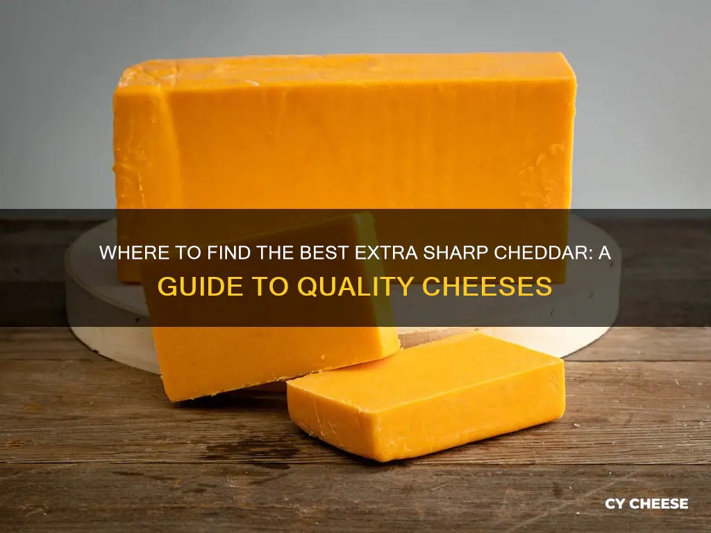 where to buy extra sharp aged cheddar cheese