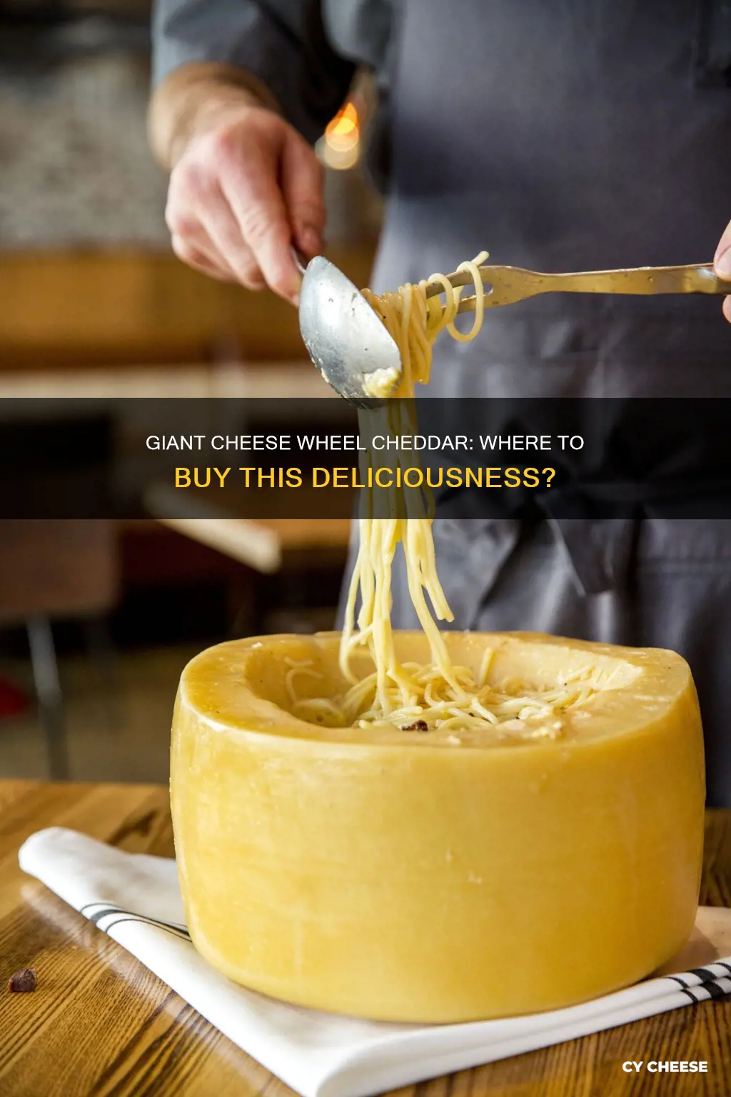 where to buy giant cheese wheel cheddar