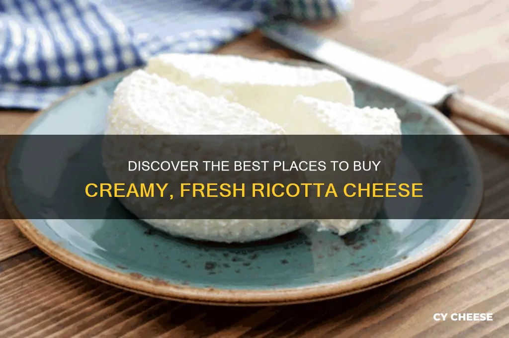 where to buy good ricotta cheese