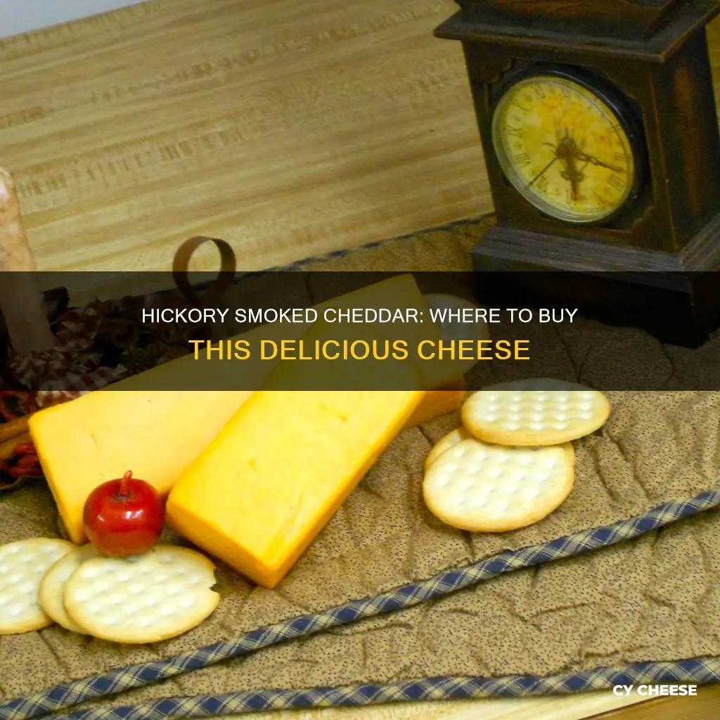 where to buy hickory smoked cheddar cheese