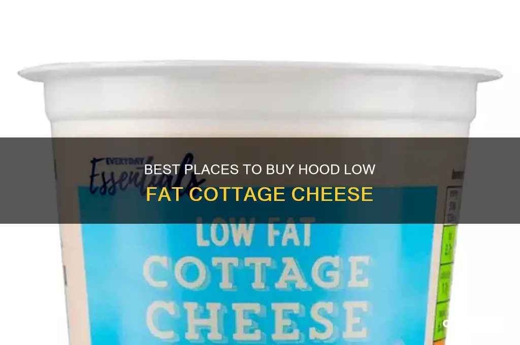 where to buy hood low fat cottage cheese