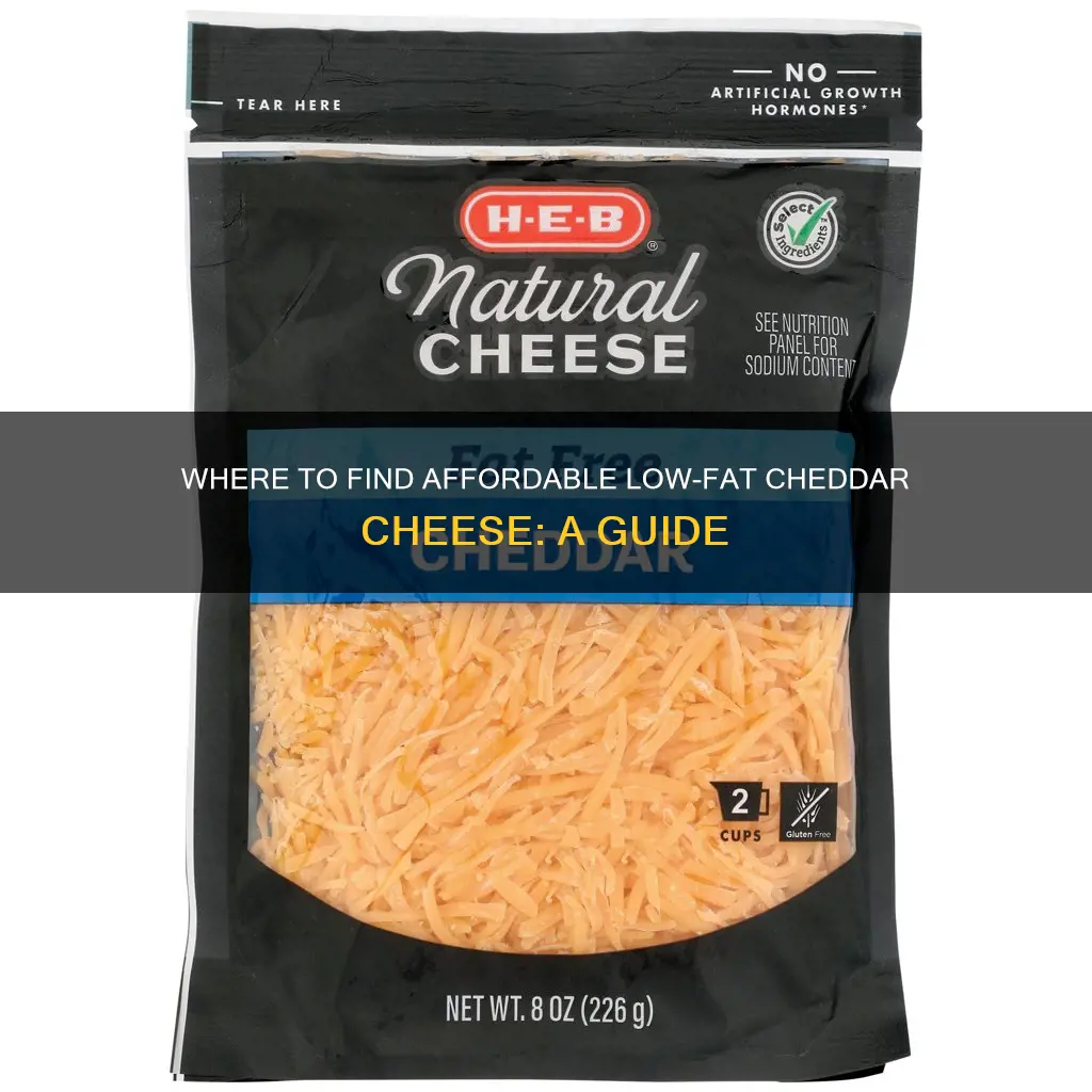 where to buy low fat cheddar cheese