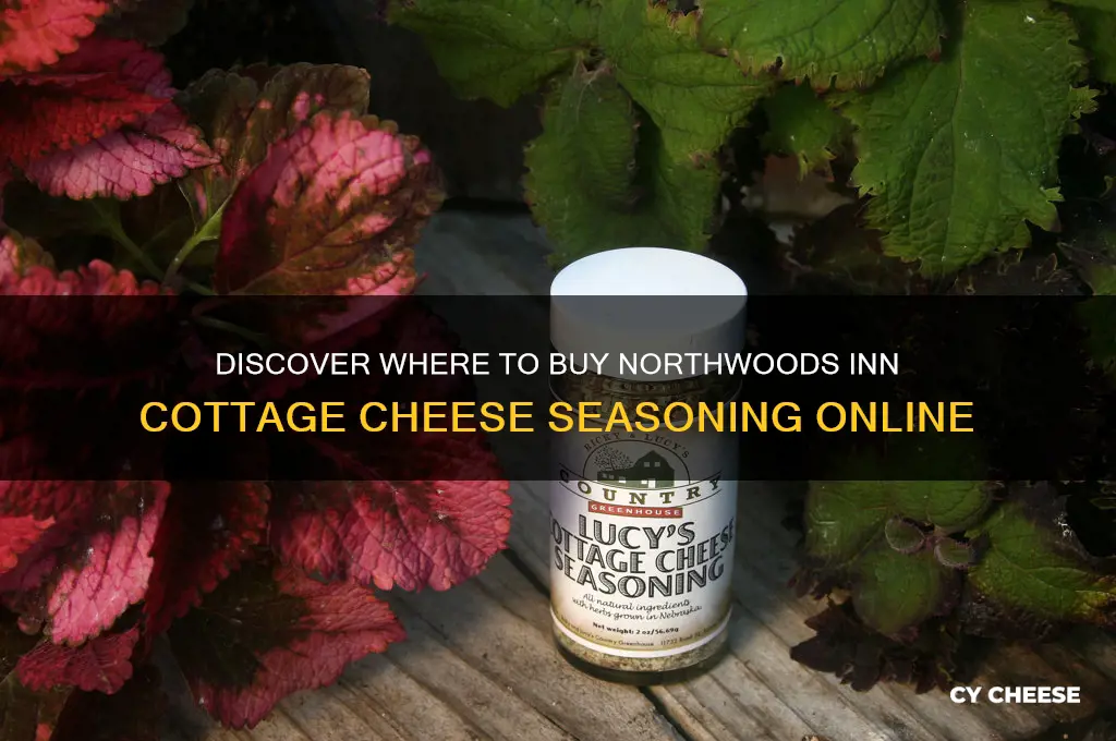 where to buy northwoods inn cottage cheese seasoning