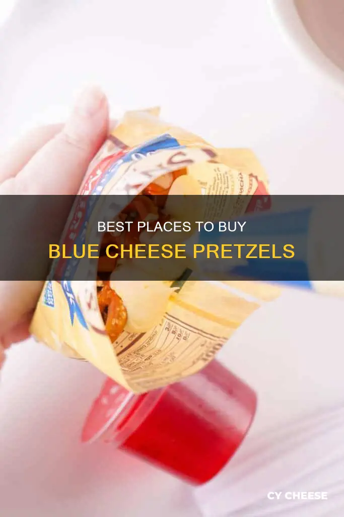 where to buy pretzels with blu cheese filling