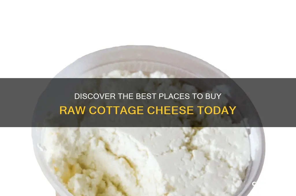 where to buy raw cottage cheese