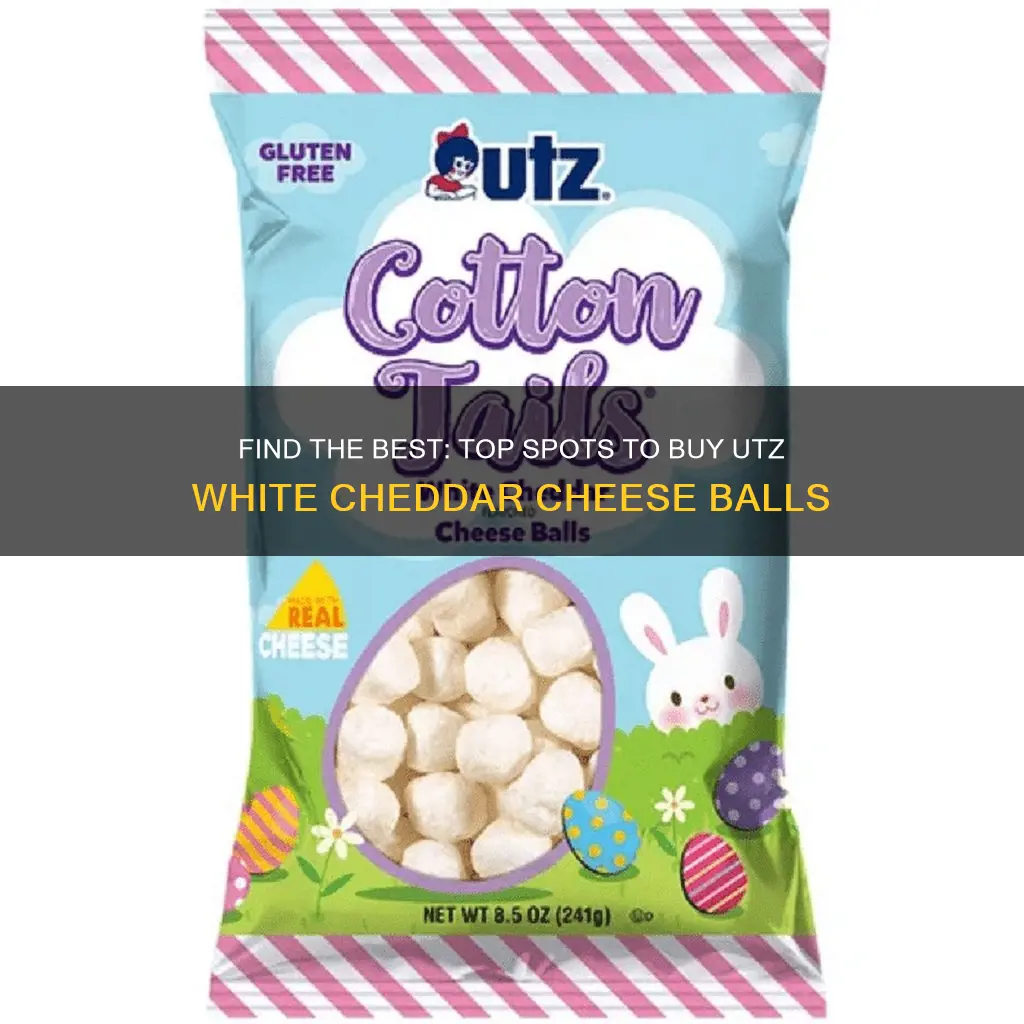 where to buy utz white cheddar cheese balls