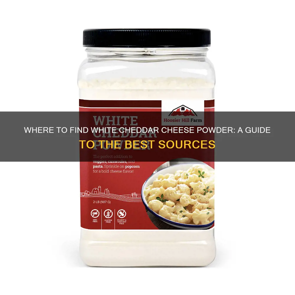 where to buy white cheddar cheese powder