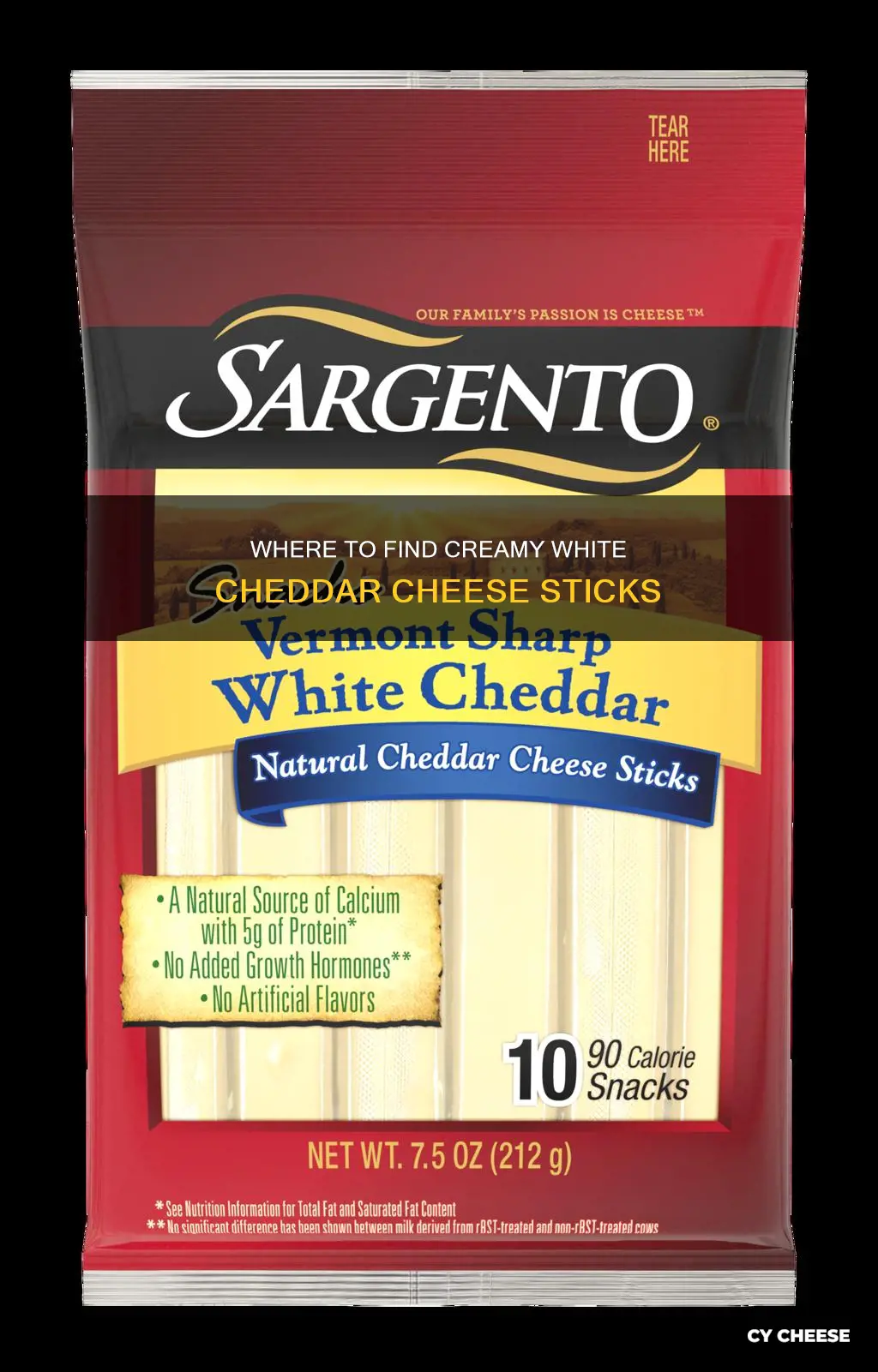 where to buy white cheddar cheese sticks