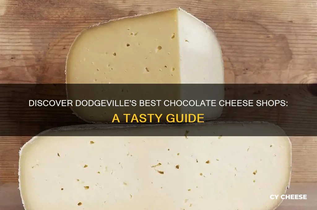 where to find chocolate cheese in dodgeville wi