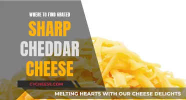 Where to Find Grated Sharp Cheddar: A Guide to the Best Sources