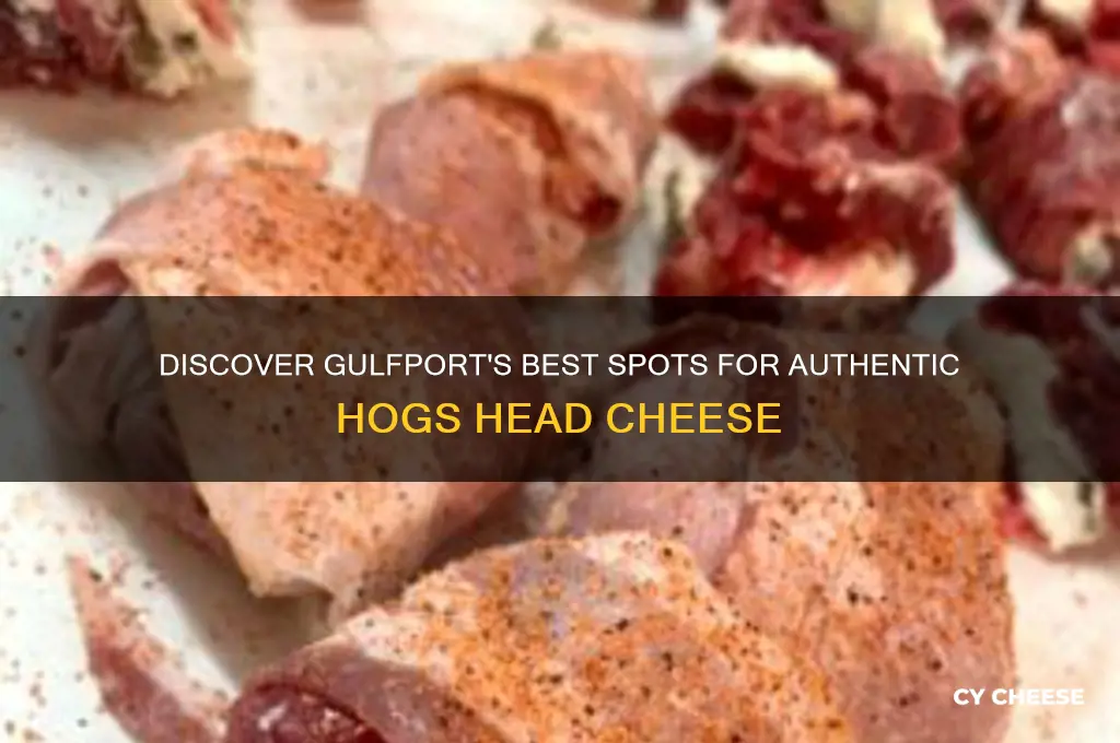 where to find hogs head cheese in gulfport ms
