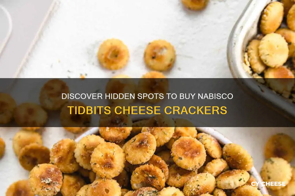 where to find the tidbits nabisco cheese crackers