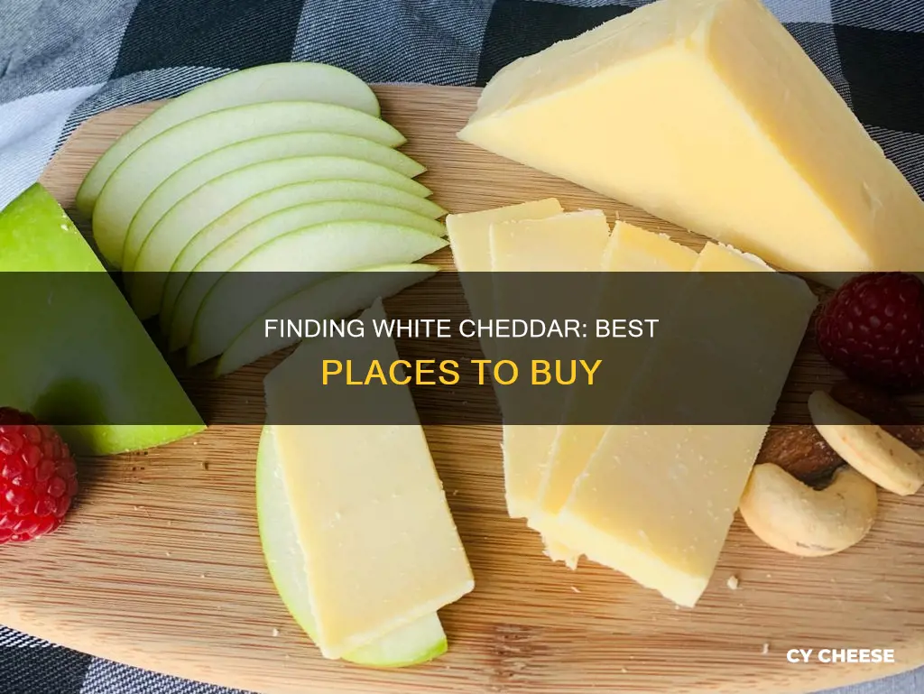 where to find white cheddar cheese