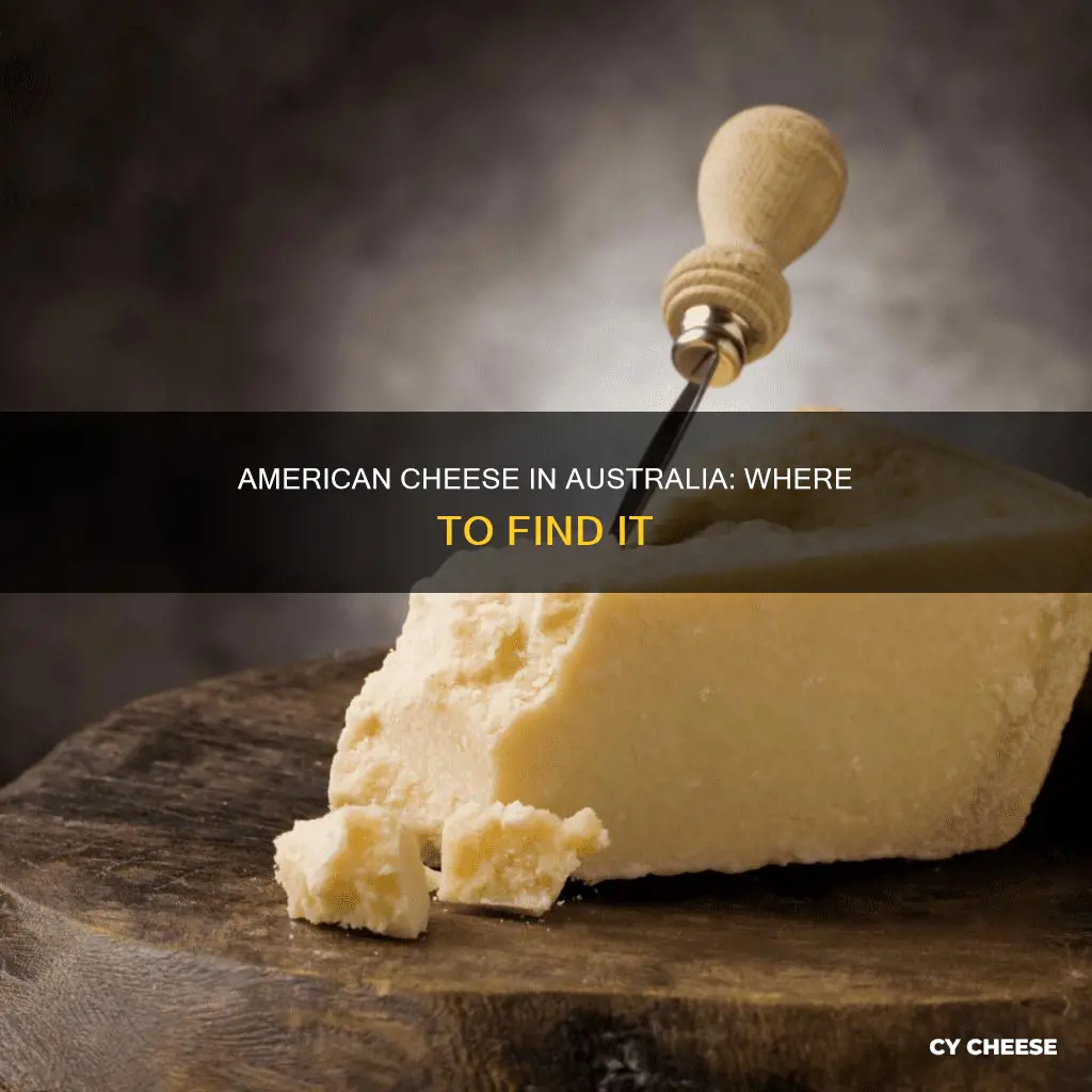 where to get american cheese in australia